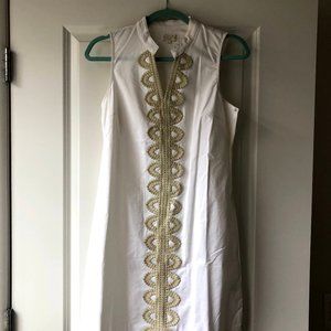 White Shift Dress